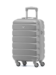 Flight Knight 55x35x20cm 4 Wheel ABS Hard Case Cabin Carry On Hand Luggage - Image 1 of 7