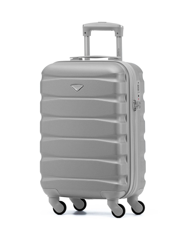 Flight Knight 55x35x20cm 4 Wheel ABS Hard Case Cabin Carry On Hand Luggage - Image 1 of 7