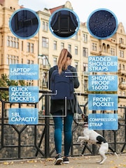 Flight Knight Ryanair Priority TUI Carry on Rucksack Backpack - Image 2 of 7