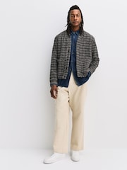 Universal Works Advance ジャカード チェック カーディガン - 画像 2 / 6