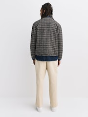 Universal Works Advance ジャカード チェック カーディガン - 画像 4 / 6