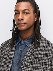 Universal Works Advance ジャカード チェック カーディガン - 画像 5 / 6