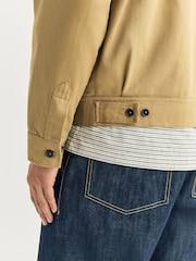 Universal Works Natural Rose Bowl Zip Up Jacket - Image 7 of 7