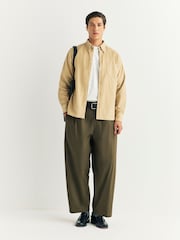 Universal Works Natural Daybrook Fine Cord Shirt - Image 2 of 6