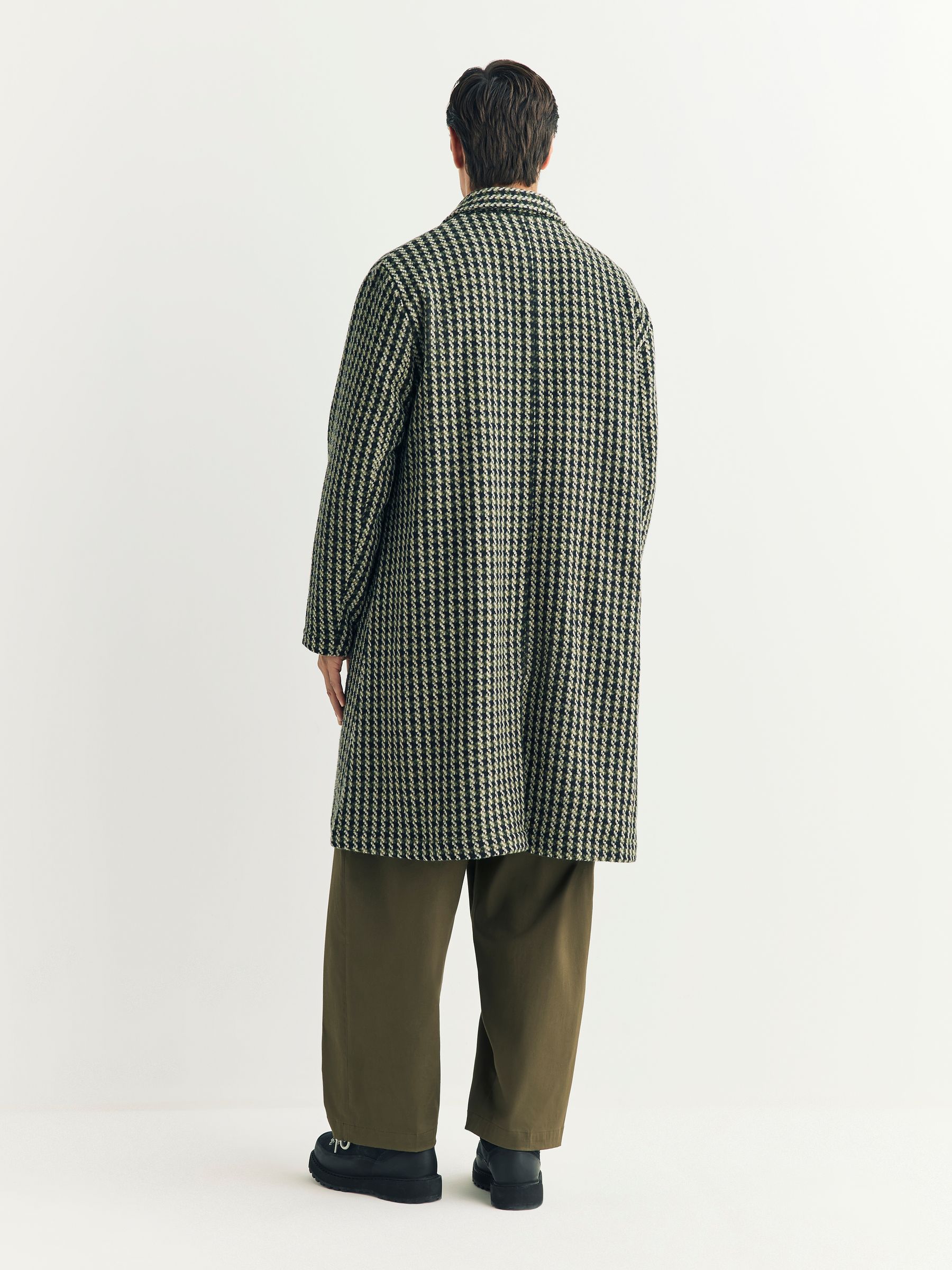 ジャケット・アウター Universal Works Long Swing Overcoat Universal Works ユニバーサルワークス Long Swing Overcoat In Pink