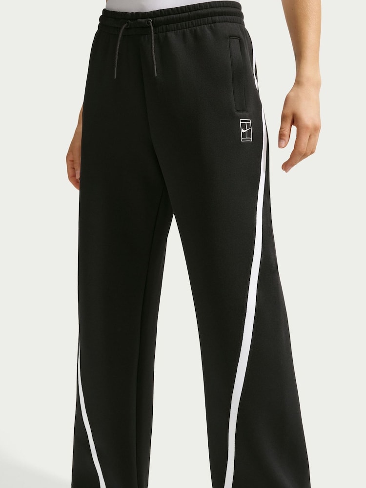 Nike Black Advantage Dri-FIT Mid Rise Tennis Joggers - Image 5 of 5