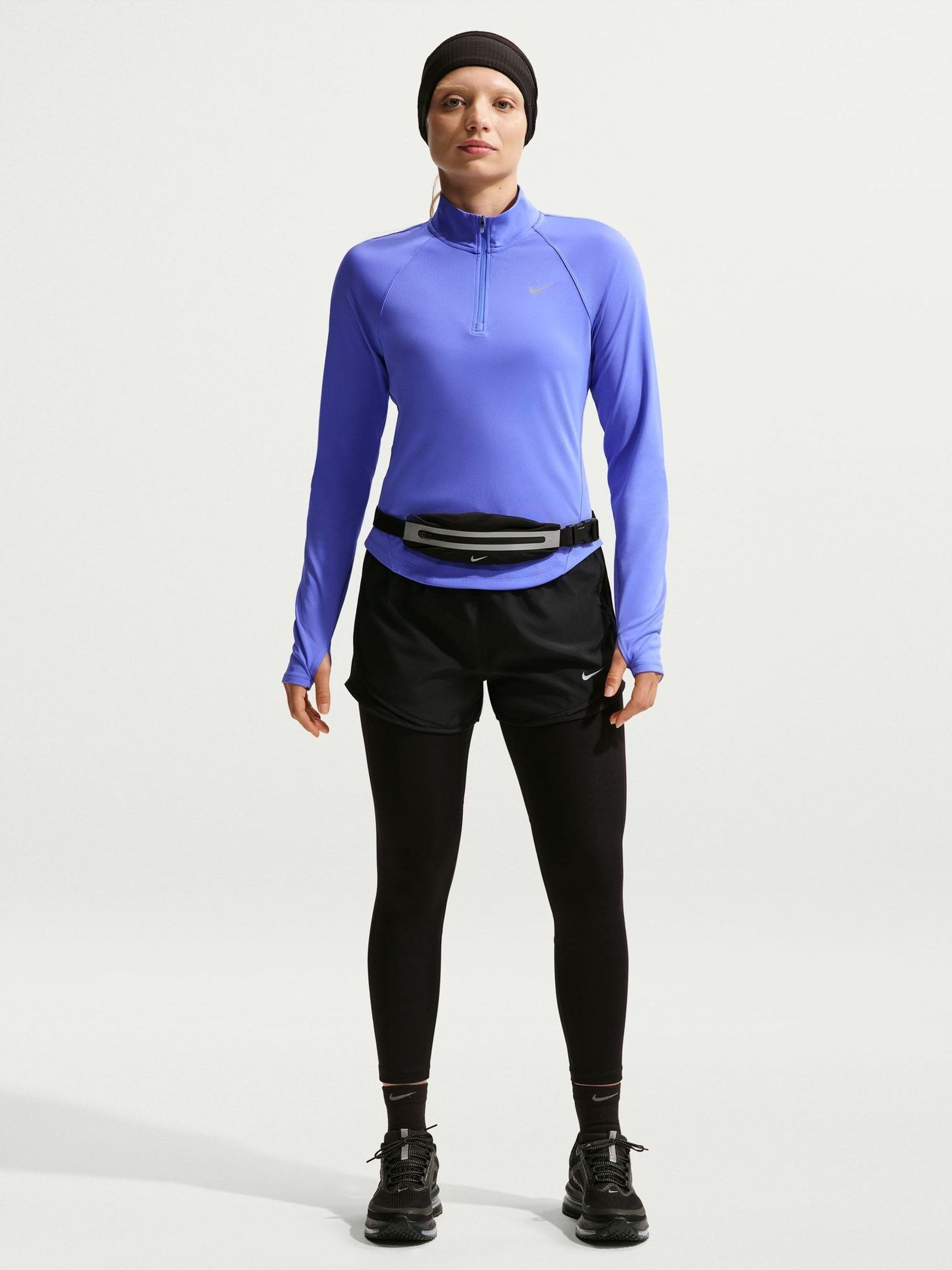 nike blue running top