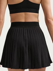 Nike Black Victory Dri-FIT High-Waisted Pleated Tennis Skirt - Image 4 of 7