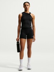 Schwarz - Nike One Dri-FIT Twist Detail Vest Top - Bild 4 von 5