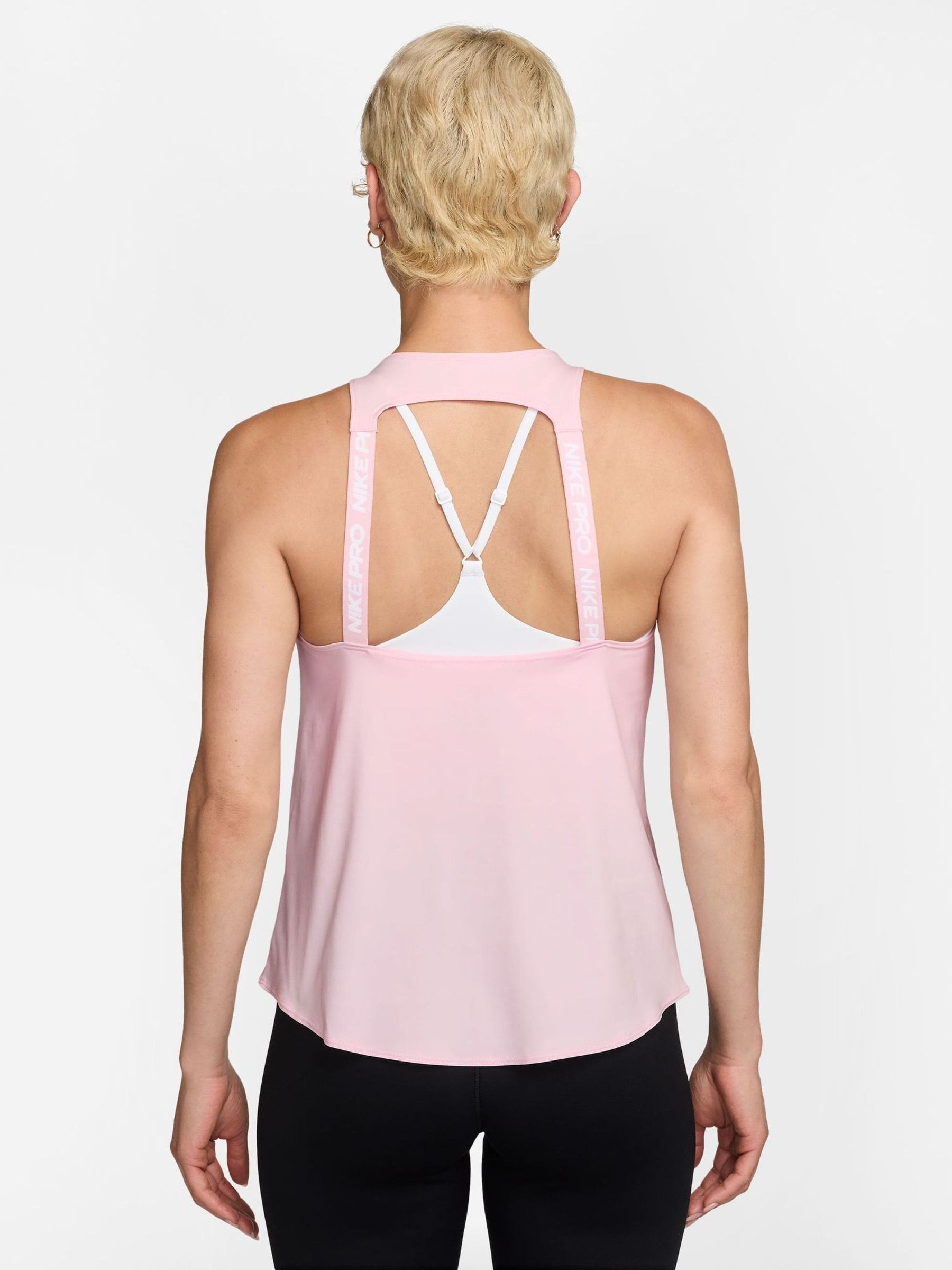 nike pink vest top