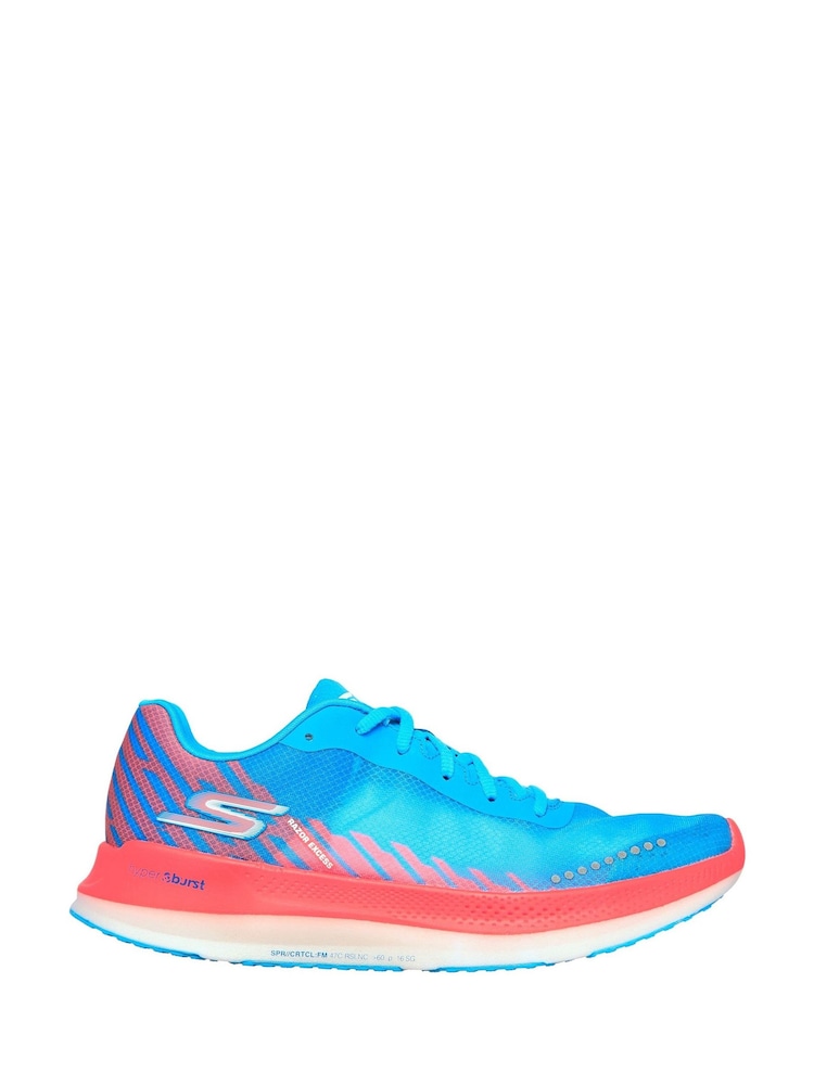 Skechers Blue Go Run Razor Excess Sports Shoes - Image 1 of 5