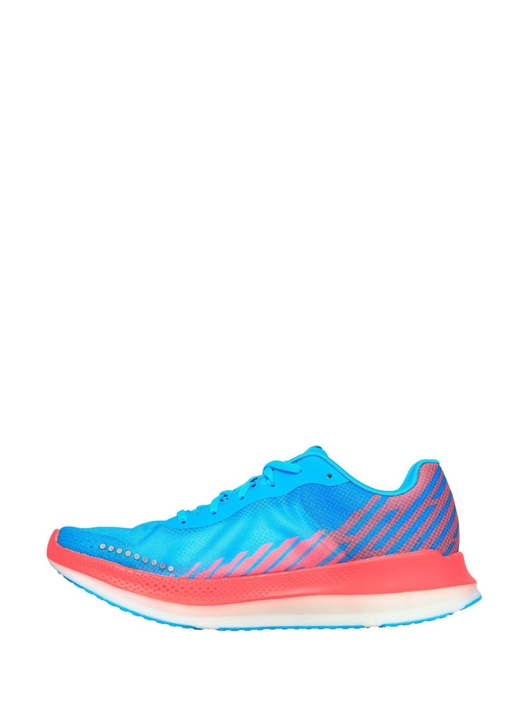 Skechers Blue Go Run Razor Excess Sports Shoes - Image 2 of 5