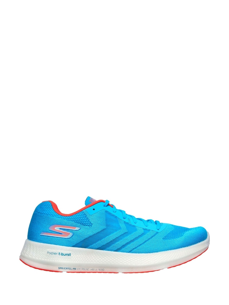 Skechers Blue Go Run Razor + Sports Trainer - Image 1 of 5 Skechers Blue Go Run Razor + Sports Trainer - Image 1 of 5