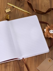 Cream Hamish the Highland Cow A5 Lined Notebook - Image 2 of 4