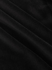 Schwarz - Reiss Royale Double-Breasted Velvet Blazer Regular-Fit - Bild 10 von 10