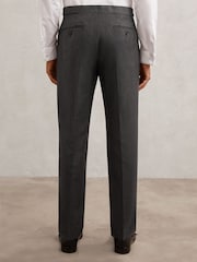 Reiss Jackal Wool Flannel Tailored-Fit Trousers - Imagen 6 de 7