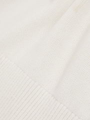 Reiss Ivory Valerie Cotton-Wool Knit V-Neck Top - Image 7 of 7