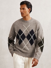 Reiss Oatmeal Cooke Jumper - Image 5 of 7