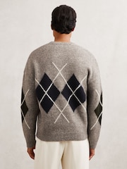 Reiss Oatmeal Cooke Jumper - Image 6 of 7