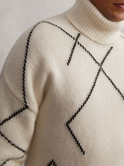 Off White - Reiss Links Jumper - Imagen 3 de 6