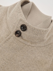 Natur - Reiss Atelier Hybrid-Mantel aus 100% Kaschmir mit abnehmbarer Weste - Bild 7 von 7