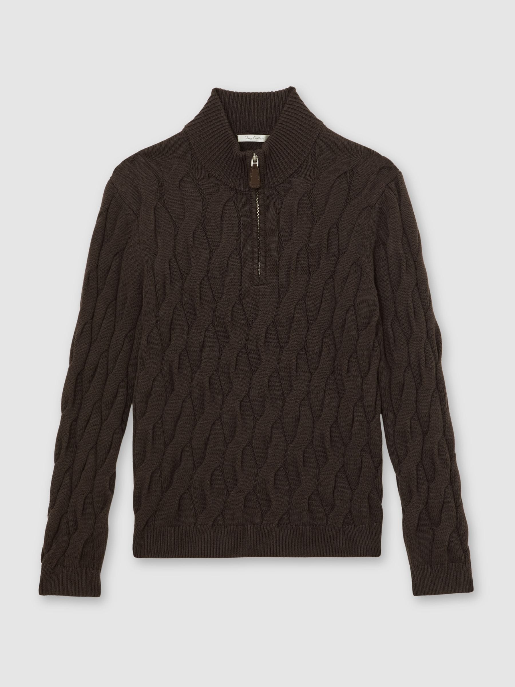 CHRONOIZM BROWN KNIT 【XXL】 Let's Get Cozy Cocoa Brown Cable Knit Lounge Set – Shop the Mint
