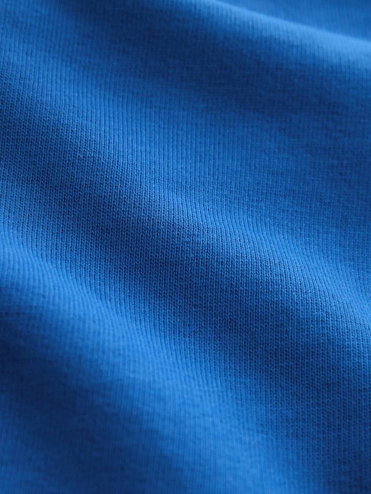 Kobaltblauw - Sweatshirt met print en ronde hals - Afbeelding 8 van 8