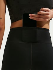 Nike Black One High-Waisted 5" Biker Shorts - Image 6 of 6
