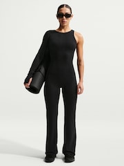 Nike Black Zenvy High-Waisted Flared Leggings - Image 1 of 7