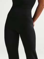 Nike Black Zenvy High-Waisted Flared Leggings - Image 6 of 7