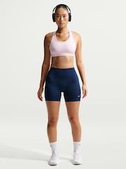 Nike Midnight Navy One High-Waisted 5" Biker Shorts - Image 3 of 6