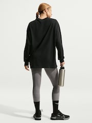 Nike Smoke Grey Pro Mid Rise Full Length Leggings - Image 2 of 5