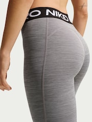 Nike Smoke Grey Pro Mid Rise Full Length Leggings - Image 4 of 5