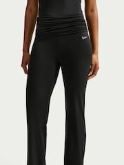 Nike Black/Grey Flared Joggers - Image 4 of 5