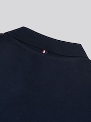 U.S. Polo Assn. Blue Mens Double Horsemen Jersey Polo Shirt - Image 8 of 9