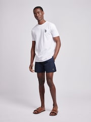 U.S. Polo Assn. Blue Mens Seersucker Swim Shorts - Image 3 of 8
