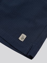 U.S. Polo Assn. Blue Mens Seersucker Swim Shorts - Image 6 of 8