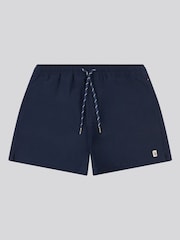 U.S. Polo Assn. Blue Mens Seersucker Swim Shorts - Image 8 of 8
