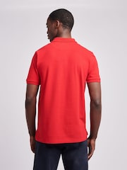 U.S. Polo Assn. Red Large Mens Player Pique Polo Shirt - Image 2 of 8