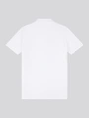 U.S. Polo Assn. White Large Mens Player Pique Polo Shirt - Image 6 of 8