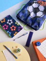 Navy Football Drawstring Sports Bag Stationary Set - Image 4 of 4