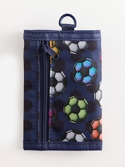 Navy Football Velcro Wallet - Image 8 of 8