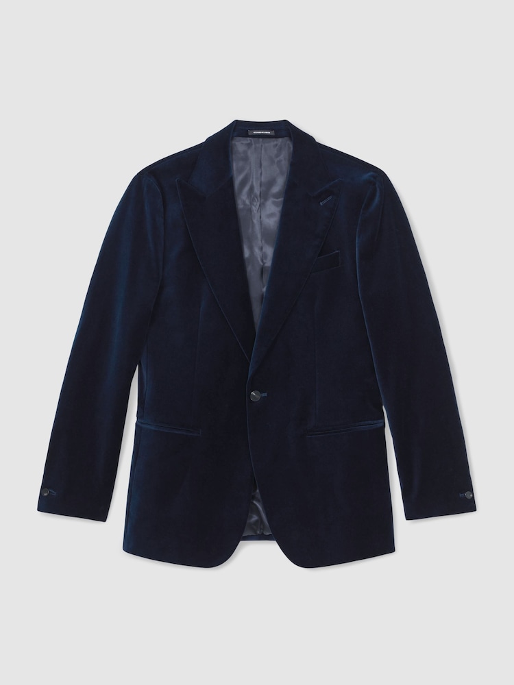 Marineblau - Reiss Apsara Jacket - Bild 2 von 9