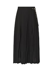 Star by Julien MacDonald Black Pleated Maxi Skirt - Image 6 of 6