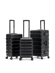 Flight Knight 8 Wheels Aluminium Frame ABS Body Premium Travel Suitcase Set - Image 1 of 7