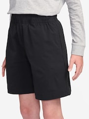 Nike Black Tech Fleece Woven Shorts - Image 2 of 4