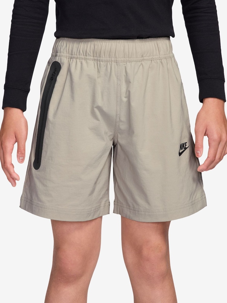 Nike Neutral Tech Fleece Woven Shorts - Image 1 of 4
