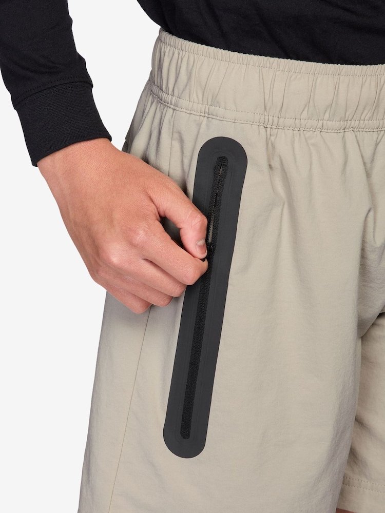 Nike Neutral Tech Fleece Woven Shorts - Image 4 of 4