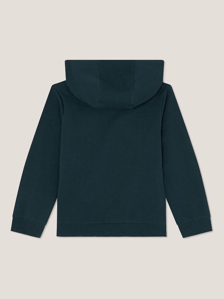 Monsoon Blue Iguana Long Sleeve Hoodie - Image 2 of 3 Monsoon Blue Iguana Long Sleeve Hoodie - Image 2 of 3