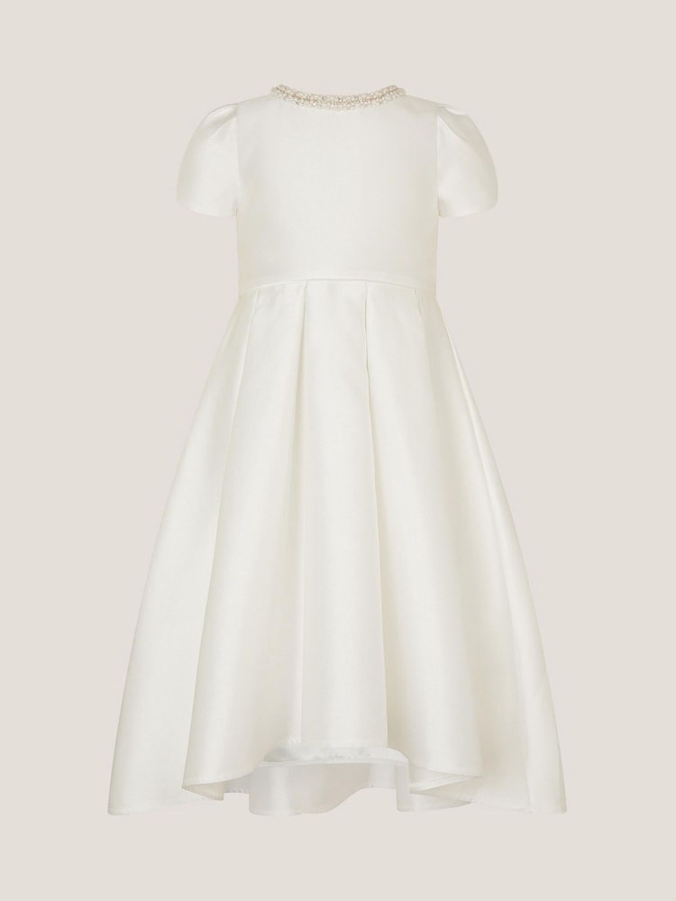 Monsoon Isabella 半袖 パール調 装飾付き ドレス - 画像 2 / 4